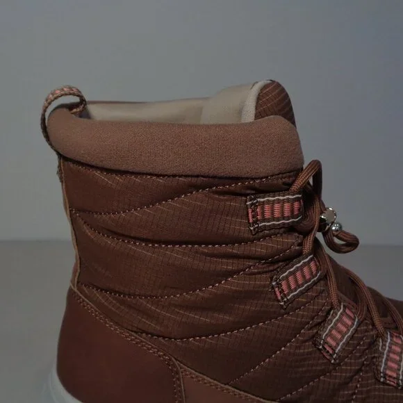 Ryka Size 6.5 Wide SENNA 3 Saddletan Fabric Boots New Women's Shoes - Picture 3 of 16